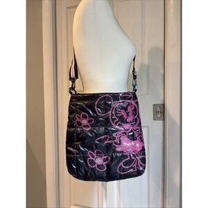Disney Parks Minnie Mouse‎ Minnie PINK SEQUINS  Shoulder Crossbody Bag